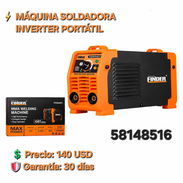 MÁQUINA SOLDADORA INVERTER PORTÁTIL - Img 55997245