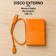 📲56225007‼️DISCO EXTERNO, 4Tb, Western Digital, Como nuevo‼️💲85 euros o 90usd o mn - Img 53153237
