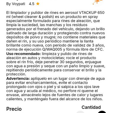 Limpiador de llantas - 2/3