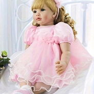 Hermosas muñecas realistas marca reborn de 22 y 24 pulgadas. Incluyen accesorios - Img 45447669