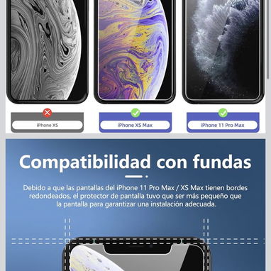 Mica antiespia XS Max y 11 pro Max - 2/2