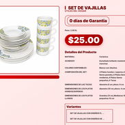 SET DE VAJILLAS . - Img 57567458