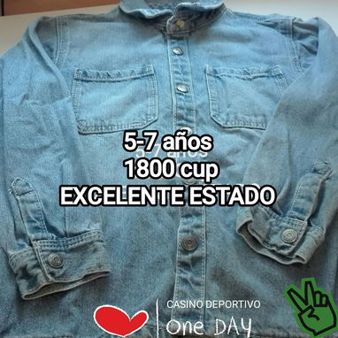Conjuntos y camisas para varoncito de 3 a 6 años - 4/5
