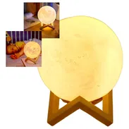 🌕​ LAMPARA LUNA 3D PARA DECORACION 🌕​ LUZ CALIDA 🌕​ BATERIAS INCLUIDAS 🌕​ 5.887.23.60 - Img 50129228