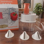 Cortador de verduras en espiral NUTRIFRESH, nuevo. 220 v - Img 55484039