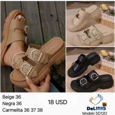 Sandalias 100% engomadas - Img 123450762