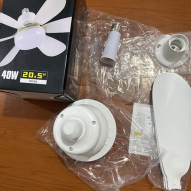 Lámparas led con Ventilador - 4/5
