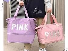 Bolsos viajeros Pink con ciper expandible - Img 66850388