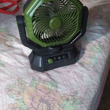 VENTILADOR RECARGABLE. CAMPING FAN. NUEVO EN SU CAJA. 53880216 - 4/4