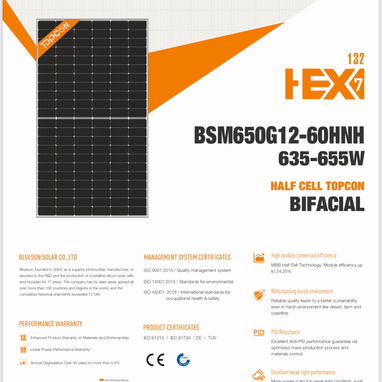 PANELES SOLARES 650W BIFACIALES - Img 123049549