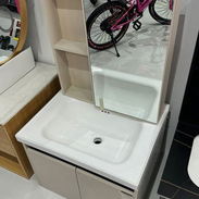 Juego Muebles de baño con Lavamanos y Espejo - Img 55305874