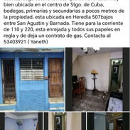 Se vende casa de 3 cuartos en el centro de Stgo. de Cuba - Img 56972834