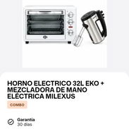 Horno eléctrico 32L EKO y mezcladora de mano electrica - Img 57284754