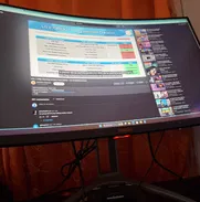 WQHD 2K AGON Gaming ,curvo 155hz hdr , adaptative sync 2 HDMI, 2 Display Port - Img 48992030