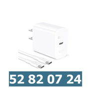 Combo Cargador TipoC-TipoC PD20W GAR153 VPT-0121 - Img 55884808