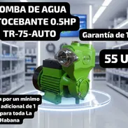 BOMBA DE AGUA AUTOCEBANTE 0.5HP TR-75-AUTO, Garantía de 1 mes, Entrega por un mínimo costo adicional de 1 Usd para toda - Img 53254593