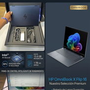 HP OmniBook X Flip 16 – 2 en 1 con IA Convertible 360°: laptop, tableta y modo presentación en un solo equipo. Lee y 📞 - Img 58121326