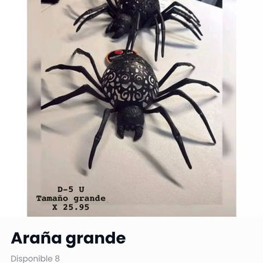 🎃🕷️Arañas y telarañas de varias medidas para decoración de Haloween 🎃 Productos Originales americanos 🇺🇲 - 10/10