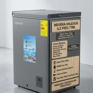 Nevera MILEXUS 4.2ft³ Sin Cerradura ni Llave Precio $300 USD | Transporte Incluido | Garantía - Img 57656282