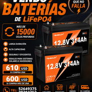 Baterrías LiFePO4 de 12V 300Ah - Img 55779774