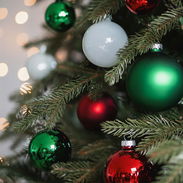 Bolas Navideñas con Tira de esferas navideñas listas para colgar - Img 58030776