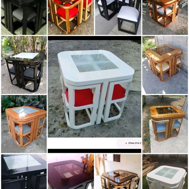 Atención ((NEGOCIO/ HOGAR)) NECESITA ESTO YA. JUEGOS DE COMEDOR MUY FUERTES. Escríbeme al privado para más información. - 3/4