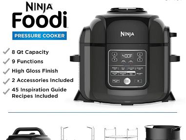 Ninja Foodi olla eléctrica:Cocina a presión,lenta,vapor,dora,asa,hornea y deshidrata.Tiene 9 funciones - Img 66749730