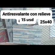 cerámica antiresbalante con relieve importada maxima calidad 25 x 40 - Img 56228950