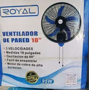 Ventilador de pared con 5 alpas ideal para este calor - Img 50594076