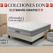 Venta de colchones originales sellados al vacío de 10 pulgadas y personales abiertos de espuma completos de 8 pulgadas - Img 56694733