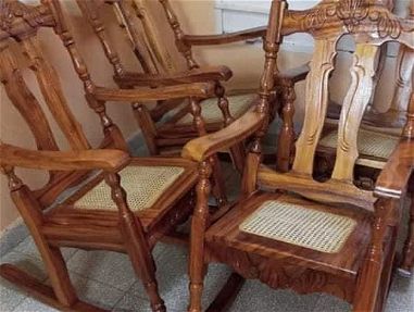 Gaveteros de 4 y de ochos , sillones de madera - Img 64871179