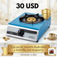 Cocina de mesa rudenkov con magneto de 1 hornilla, arletyisla 💯 - Img 57571968