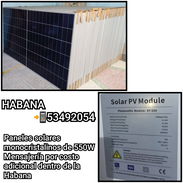 Paneles solares 550W monocristalinos estamos en la Habana contactar al 53492054 - Img 55059919