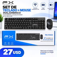 🛜 Mouse y Teclado Inalámbrico - Img 57166565