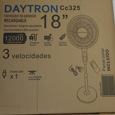 Ventilador recargables - Img 121704570