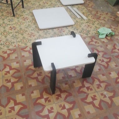 Mesa de centro 50x50 de MDF HIDROFUGO ESMALTADO estilo moderno - Img 118669610