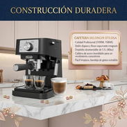 Cafetera Delonghi MOD. STILOSA doble disparo 15BAR 1100W C/ depósito de agua 1.1L y brazo espumante NUEVA EN CAJA en 190 - Img 57553650