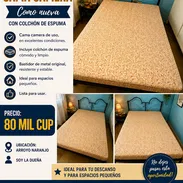 Cama de tubo con colchón - Img 56998141