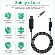 💥 Cable Conversor USB 5V ➜ 9V / 12V para nauta hogar - Img 53452164