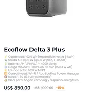 Ecoflow Delta 3 Plus - Img 55145867