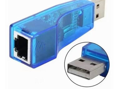 Ethernet Adaptador USB a RJ45 (USB 2.0 en 8 usd y USB 3.0 en 15 usd). Nuevos - Img 52232993