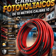 Cables fotovoltaico 10M con sus conectores MC4/XT60I - Img 58123850