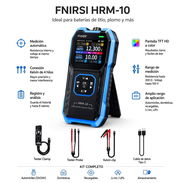 🔋 MEDIDOR DE RESISTENCIA INTERNA FNIRSI HRM-10 - Img 58085045