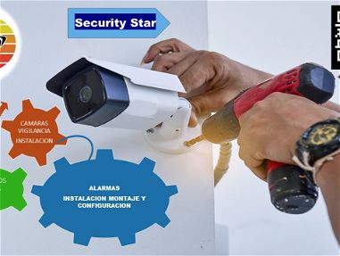 Somos Star security  Empresa especializada en el montaje de cámaras de vigilancia y configuraciones - Img 66717228