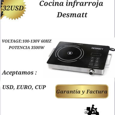 Cocinas de inducción e infrarroja - Img 118609856