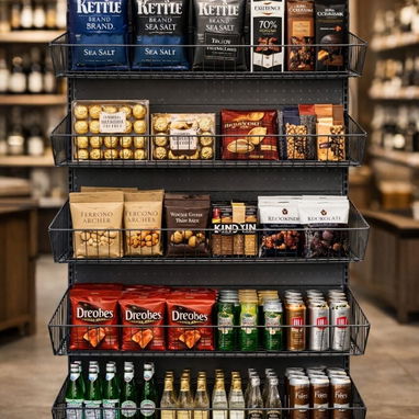 Góndolas de tienda. Estanterías metálicas. Estantes para negocios y Estanterías para Mipymes. Mostradores. Exhibidores - Img 120328773