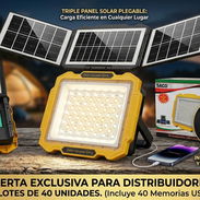 Lámpara solar súper duradera de 20 mil mAh - Img 55696889