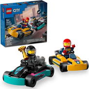 LEGO City 60400 Go-Karts and Race Drivers 99 Pcs - Img 56899861