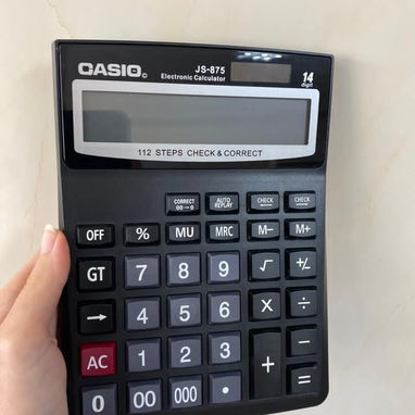 Calculadora Check & Correct Corrección Automática, Calculadora 14 Dígitos Pantalla Alto Contraste VPT# - 2/2