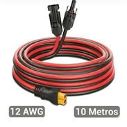 Cable Adaptador Solar XT60 a MC4 (10 Metros) Optimiza la carga de tu estación de energía portátil con este cable de alta - Img 56864316
